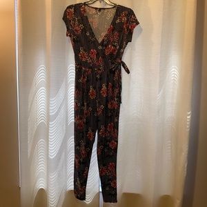 Floral Jumpsuit